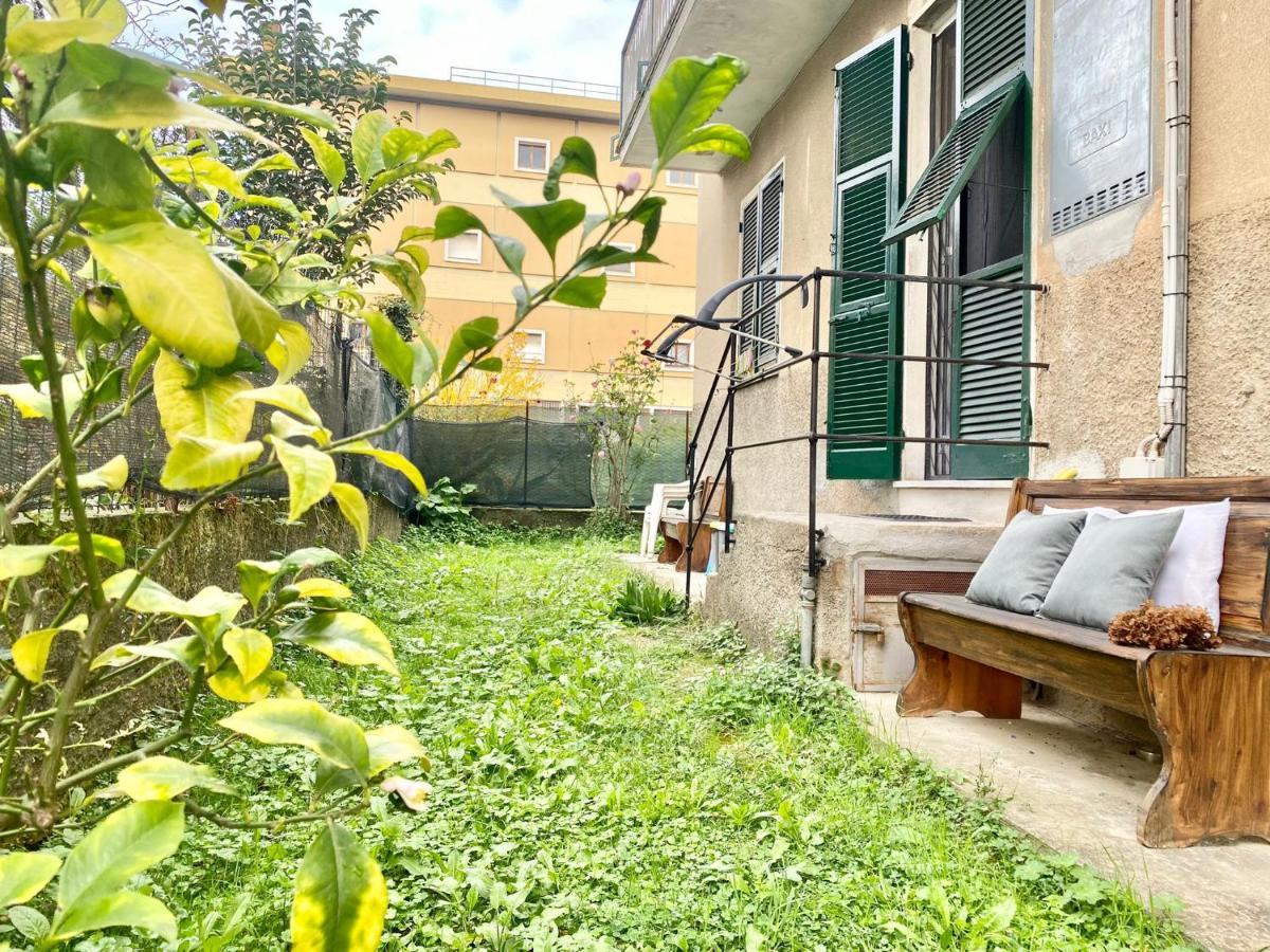 Апартаменты Casaviva-Trilocale Con Giardino E Posteggio A Рапалло Экстерьер фото