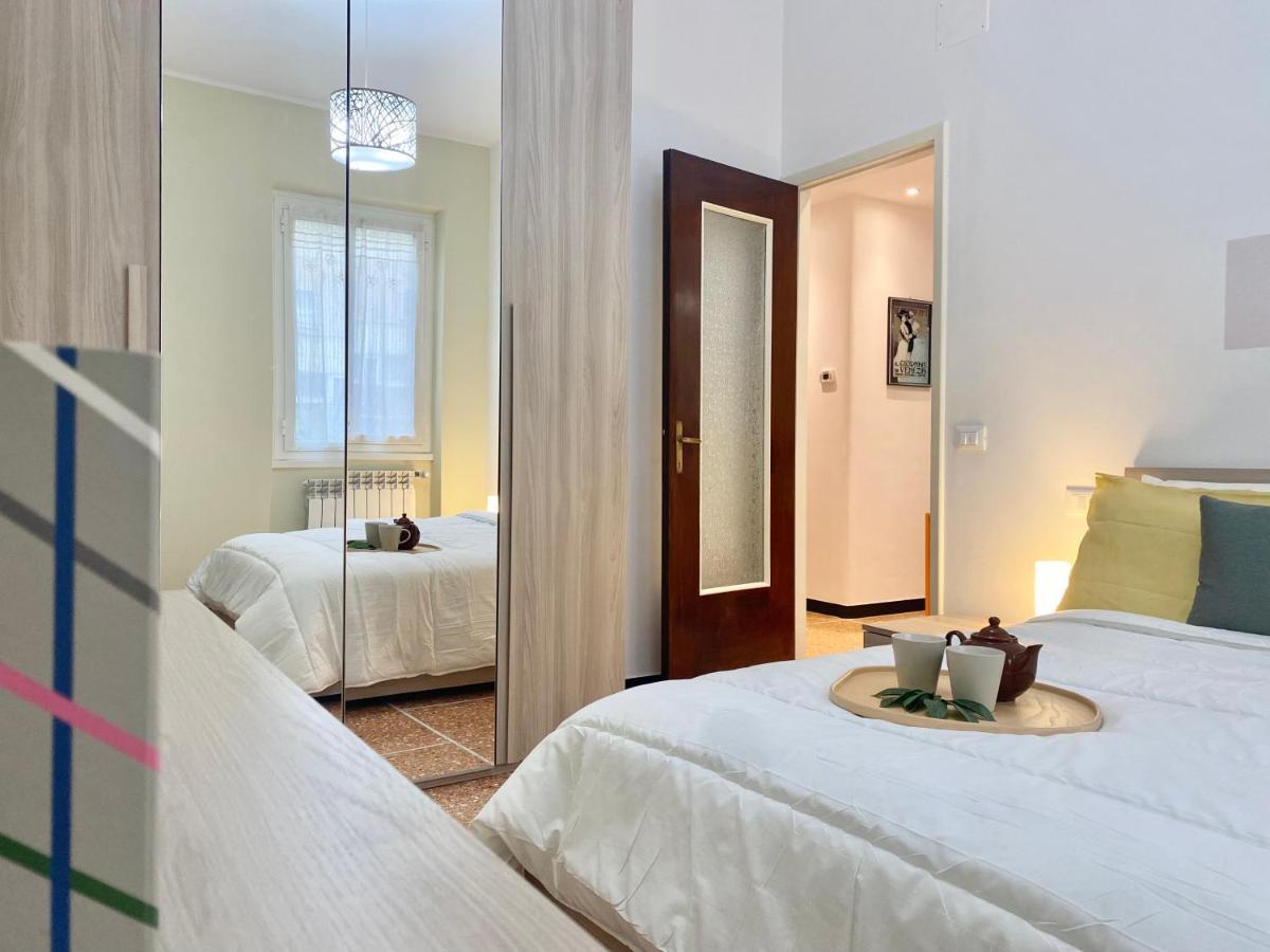 Апартаменты Casaviva-Trilocale Con Giardino E Posteggio A Рапалло Экстерьер фото